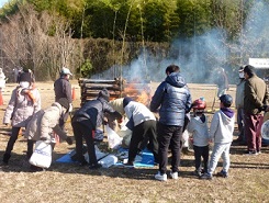 2021年度「とんど焼き」